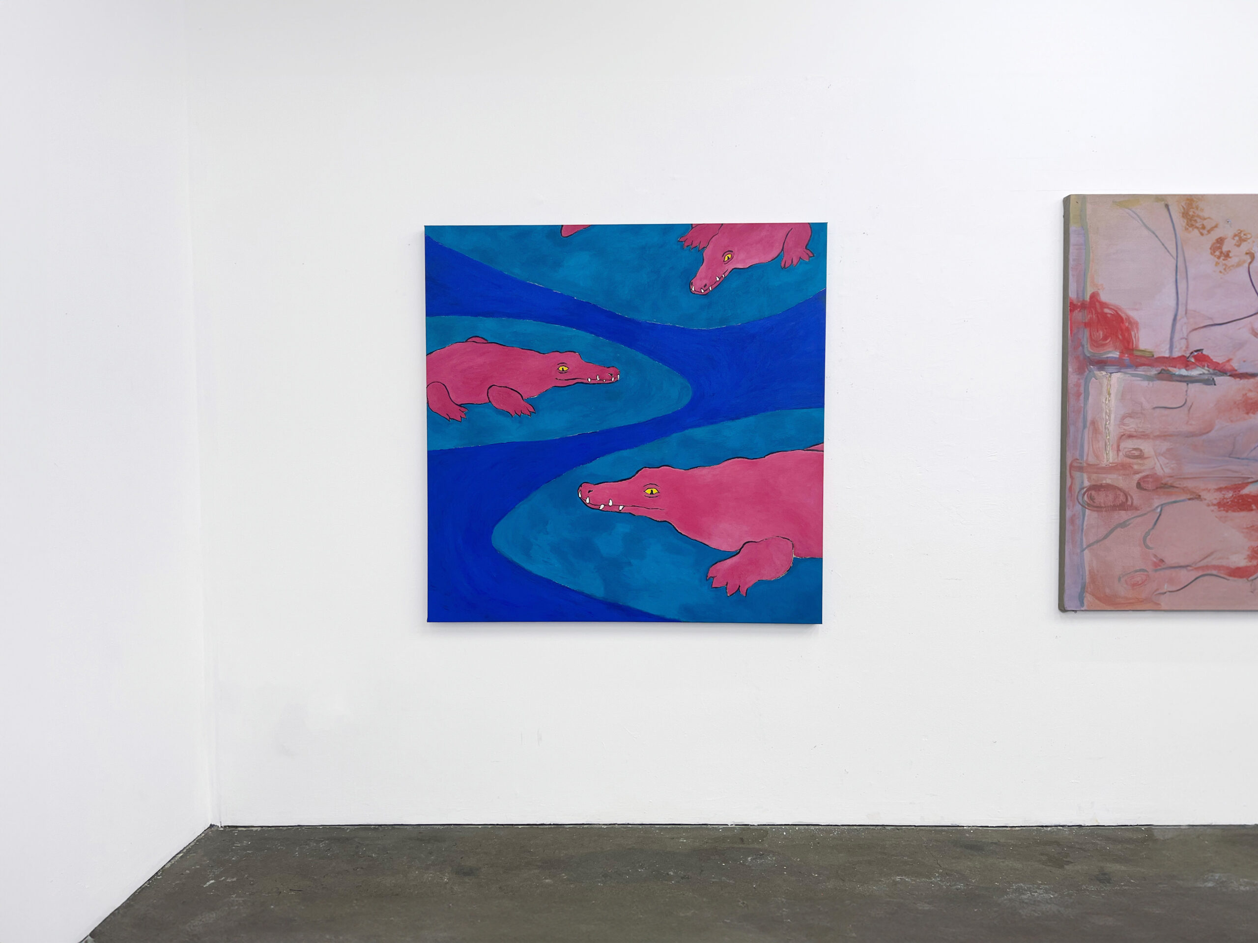 No muerden, juzgan installation view horizontal website